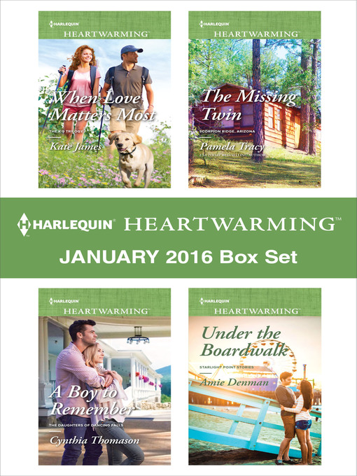 Title details for Harlequin Heartwarming January 2016 Box Set by Kate James - Wait list